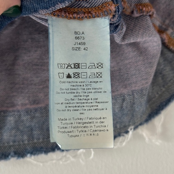 GANNI Future Denim Blouse L - Picture 5 of 6